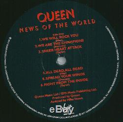 Queen SEALED HQ JAPANESE EDITION! News Of The World 40th Anniversary