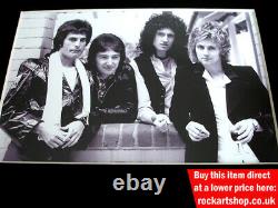 Queen SIGNED BY BRIAN MAY News Of The World Autograph Freddie Mercury WORLD SHIP