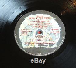 Queen news of the world original 1977 italian pressing vinyl lp 3c 064 60033
