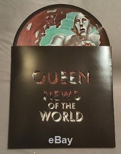Queen news of the world picture disc limited edition number 0254