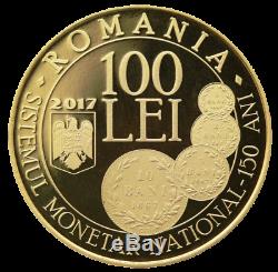 RARE 10 lei 2017 Carol I New monetary system and the minting of national coins