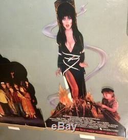 RARE Elvira Mistress Of The Dark 1988 Complete Movie Theater Standee New World