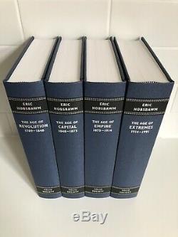 RARE Eric Hobsbawm The Making Of The Modern World, Folio Society, 4 Vol, As New