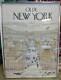 Rare Original 1976 The New Yorker Cover View Of The World From 5th Ave