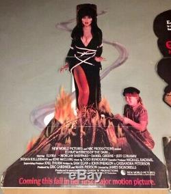 RAREElvira Mistress Of The Dark 1988 Movie Theater Standee Display! New World
