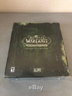 Rare, New, Sealed World of Warcraft The Burning Crusade Collector's Edition