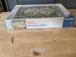 Ravensburger 5000 Piece Jigsaw Historical Map Of The World 1992 New and Sealed