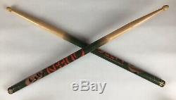 Roger Taylor (Queen) News Of The World Promo Drum Sticks (2007) Mega Rare