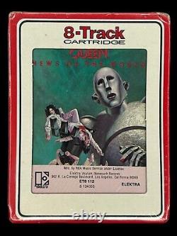 SEALED, Queen News Of The World, 8-Track Cartridge, Club Edition, US, 1977