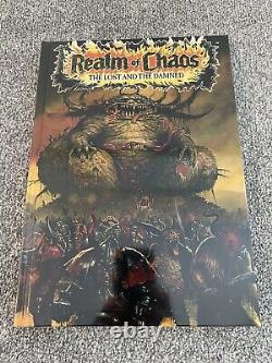 SEALED Realm Of Chaos Lost And The Damned & Rogue Trader, Warhammer World, NEW