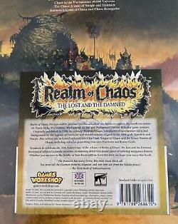 SEALED Realm Of Chaos Lost And The Damned & Rogue Trader, Warhammer World, NEW