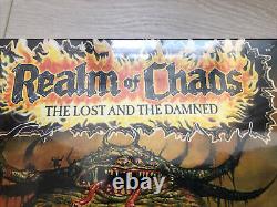 SEALED Realm Of Chaos Lost And The Damned & Rogue Trader, Warhammer World, New