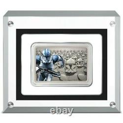 STAR WARS Guards Of The Empire Clone Trooper 1oz Silver $2 NIUE 2020 BOX &