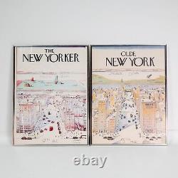 Saul Steinberg The New Yorker View of the World from 9th Avenue 1976 Poster