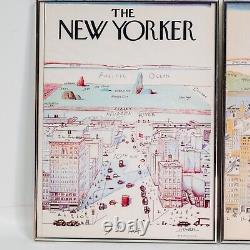 Saul Steinberg The New Yorker View of the World from 9th Avenue 1976 Poster