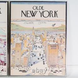 Saul Steinberg The New Yorker View of the World from 9th Avenue 1976 Poster