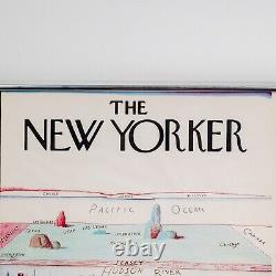 Saul Steinberg The New Yorker View of the World from 9th Avenue 1976 Poster