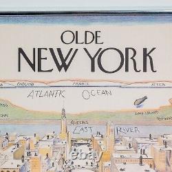 Saul Steinberg The New Yorker View of the World from 9th Avenue 1976 Poster