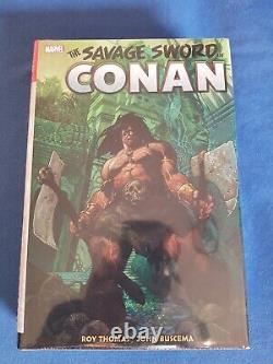 Savage Sword of Conan Omnibus 2 Marvel New Sealed Worldwide Shipping Roy Thomas