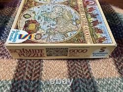 Schmidt 6000 piece jigsaw puzzle HISTORICAL MAP OF THE WORLD NEW