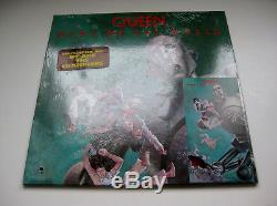 Sealed Lp Record Queen News Of The World Rare Hype Sticker Orig 1977 Press