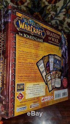 Sealed World of Warcraft The Board Game Shadow Of War Expansion Brand New 2006