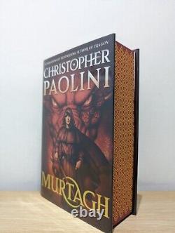 Signed-First Edition-Murtagh The World of Eragon by Christopher Paolini-New