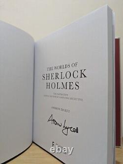 Signed-First Edition-The Worlds of Sherlock Holmes by Andrew Lycett-New