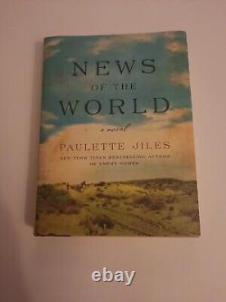 Signed News of the World by Paulette Jiles, 1st Edition/Printing