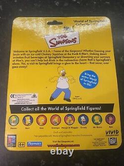 Simpson's World Of Springfield Figure The Collector New And Sealed
