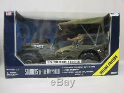 Soldiers Of The World 1/6 Scale Willys Deluxe Jeep Wwii With Figure New In Box
