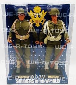Soldiers of the World 1917 WWI Doughboy & 1941 WWII G. I. 12 Figures NEW