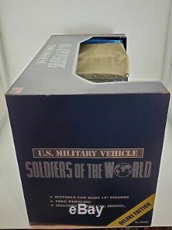 Soldiers of the World U. S. Military Vehicle 1/6 scale NEW In Box toy Deluxe