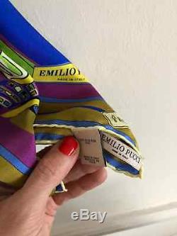 Spring scarf Emilio Pucci Silk Scarf CITIES OF THE WORLD New York edition 2014