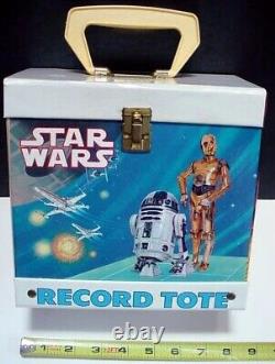 Star Wars 1982 Record Tote Return of the Jedi Droid World 1983 Book & Record NEW