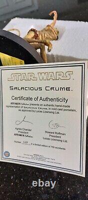 Star Wars Attakus Salacious Crumb Limited edition of 750 worldwide NEW