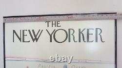 Steinberg The New Yorker View of the World Poster (1976), 40X 28 Orig Owner