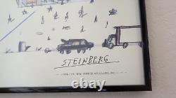 Steinberg The New Yorker View of the World Poster (1976), 40X 28 Orig Owner