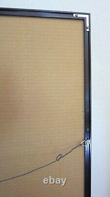 Steinberg The New Yorker View of the World Poster (1976), 40X 28 Orig Owner