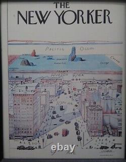 Steinberg View of the World from 9th Ave1976 Print The New Yorker Magazine Inc