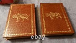 THE BEST OF TIGER HUNTING John Batten AMWELL PRESS leather SIGNED 2 Volume Set