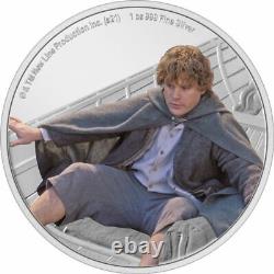 THE LORD OF THE RINGST Samwise Gamgee 2021 Niue1oz Silver Coin