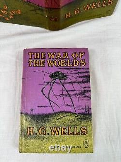 THE WAR OF THE WORLDS H. G. Wells illus. Edward Gorey 1960 with Rare Dust Jacket
