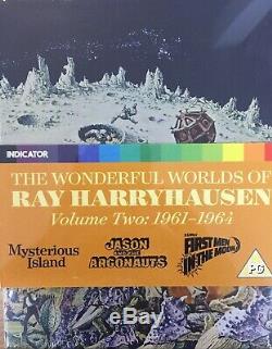 THE WONDERFUL WORLDS OF RAY HARRYHAUSEN Volume 2 1961-1964 Bluray Box Set NEW