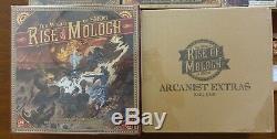 THE WORLD OF SMOG Rise of Moloch COMPLETE Boardgame Art Book NEW Kickstarter