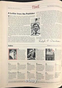 TIME Magazine PRINCE FAHD May 22, 1978 Saudi Arabia, Italy vs Terror, Nice Cond