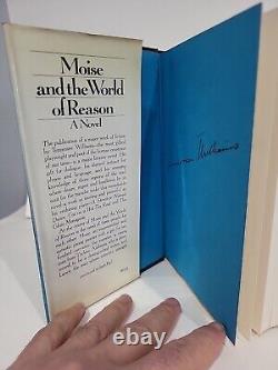 Tennessee Williams MOISE AND THE WORLD OF REASON Double Signed 1st Ed HC/DJ 1975