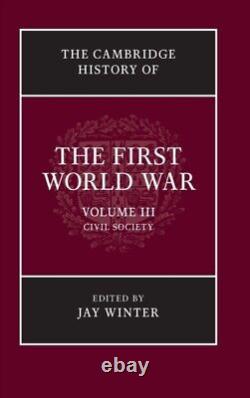 The Cambridge History of the First World War 9780521766845 NEW Book