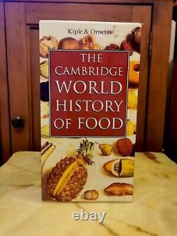 The Cambridge World History of Food (2-Volume Set) As New