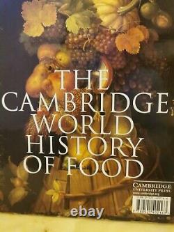 The Cambridge World History of Food (2-Volume Set) As New